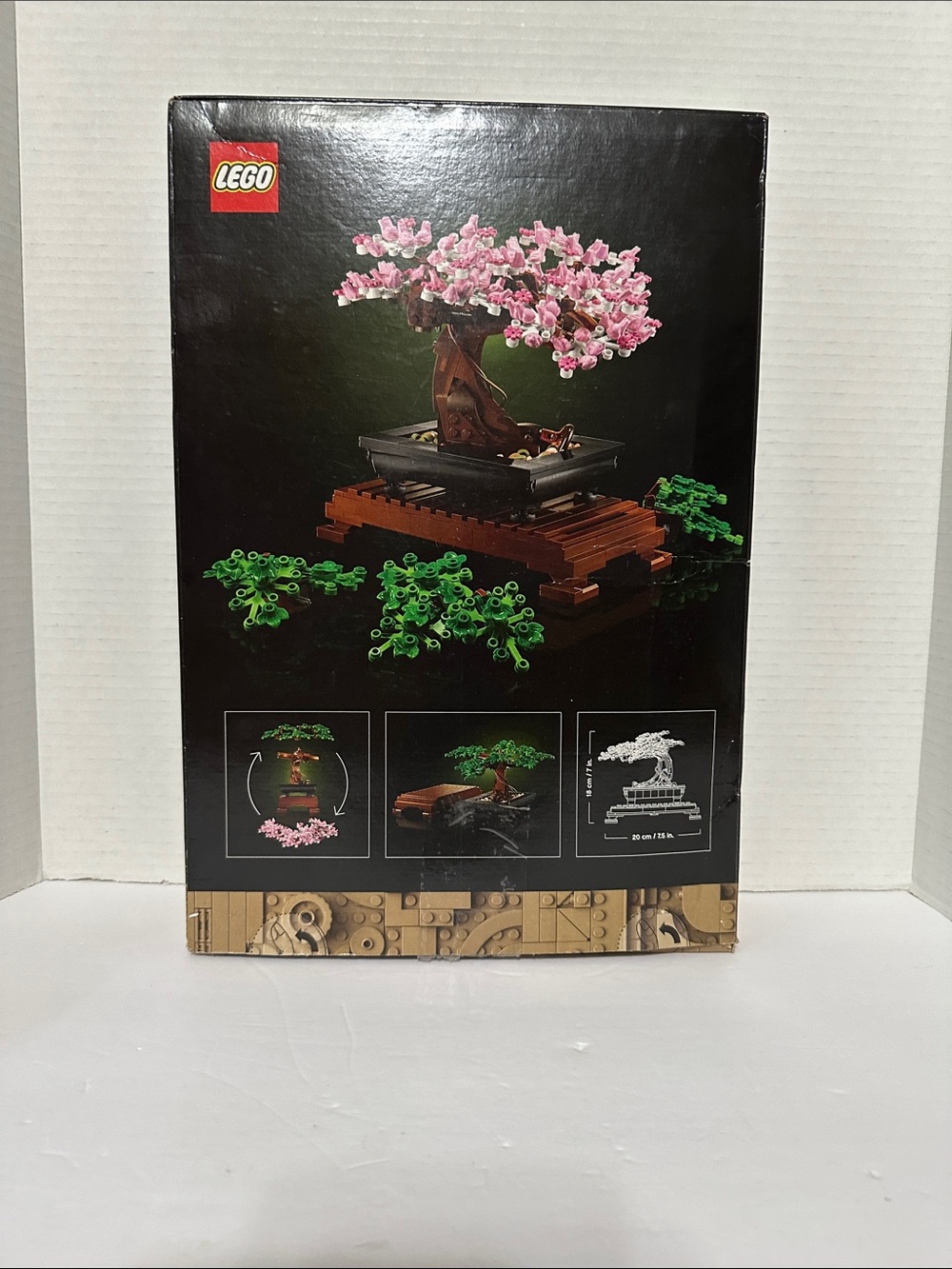 LEGO Pink Blossom or Green Leaves Reversible Bonsai Tree NIP